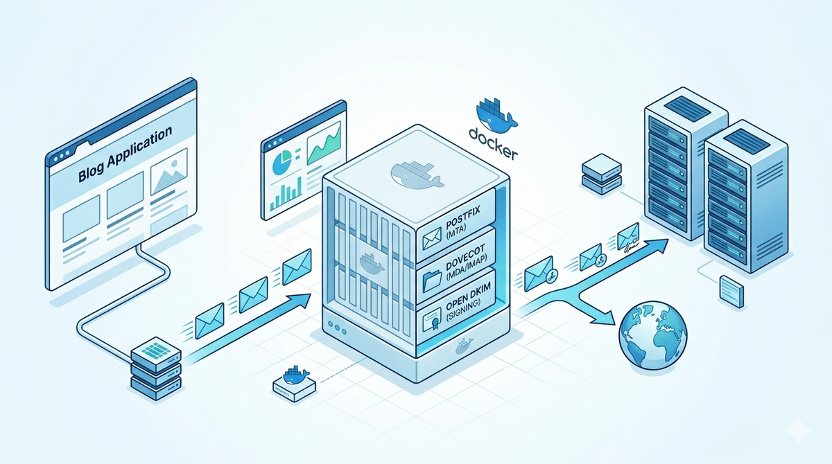 SMTP Relay dengan Docker Container