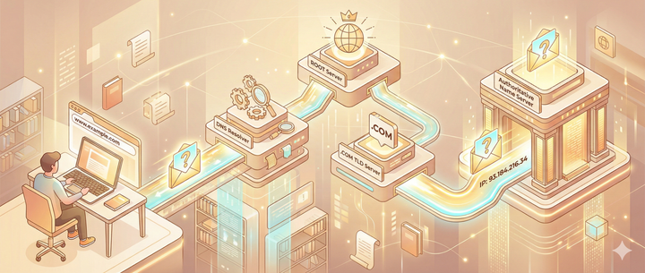 Dari Nama ke IP: Begini Cara DNS Bekerja di Balik Layar